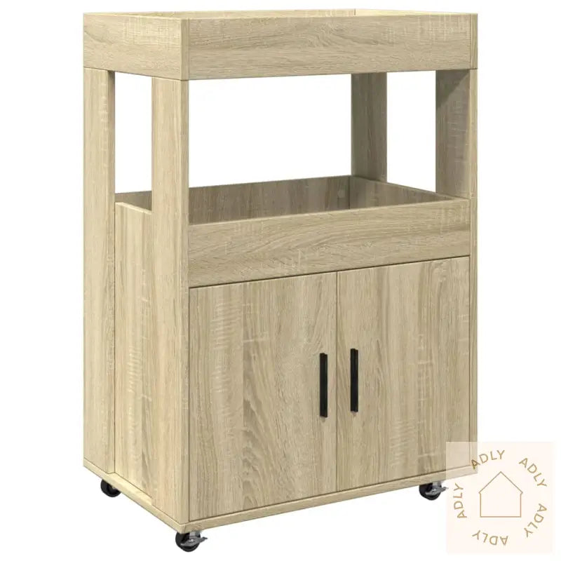 Bartralle Sonoma Eik 60X39,5X89 Cm Konstruert Tre