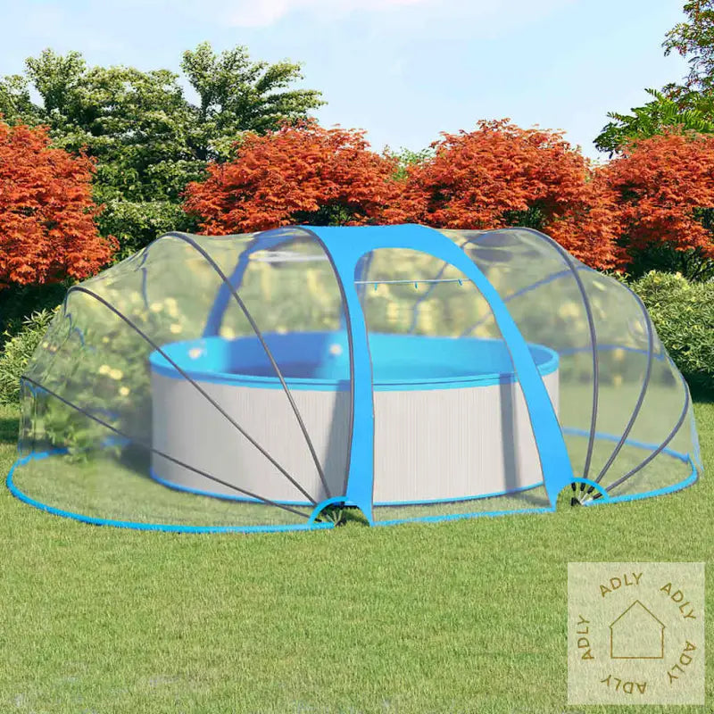 Bassengkuppel Oval 530X410X210 Cm