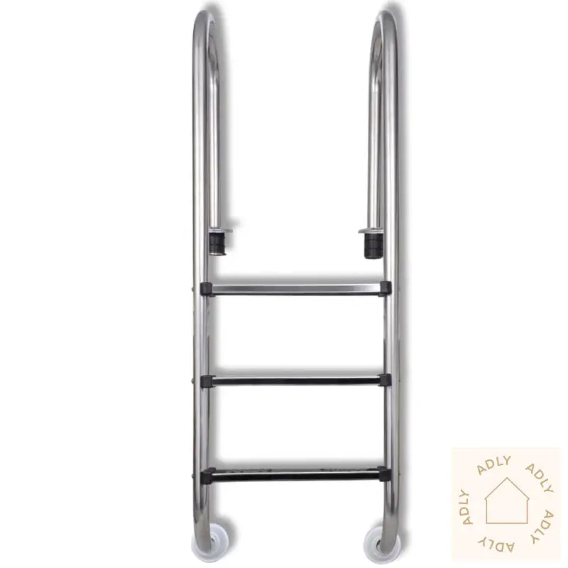 Bassengstige 3 Trinn Rustfritt Stål 304 120 Cm