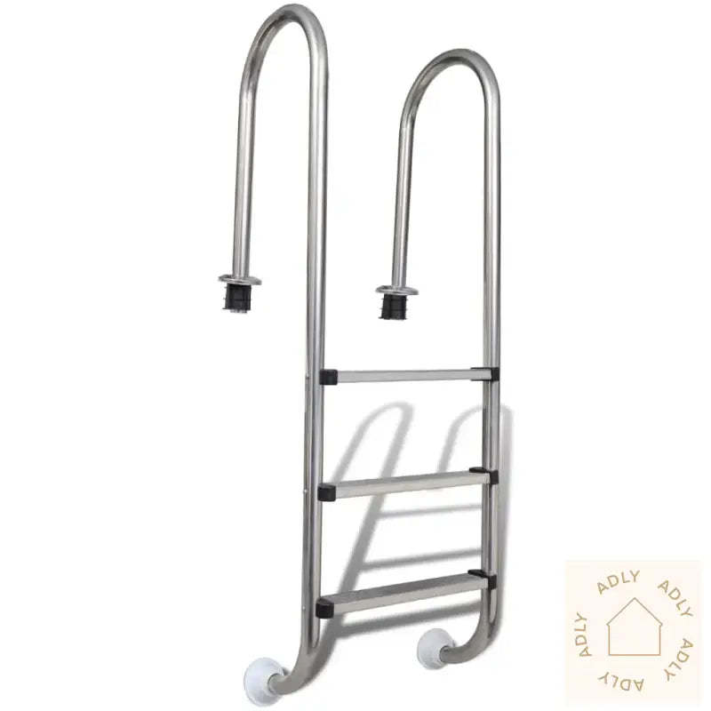 Bassengstige 3 Trinn Rustfritt Stål 304 120 Cm