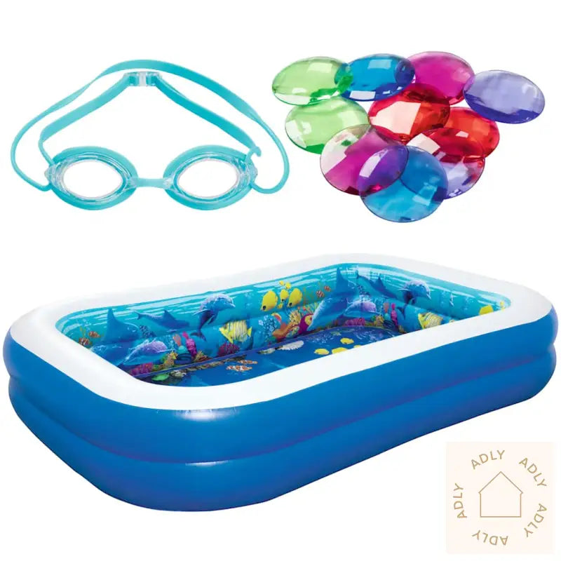 Bestway Undersea Adventure Oppblåsbart Basseng 54177