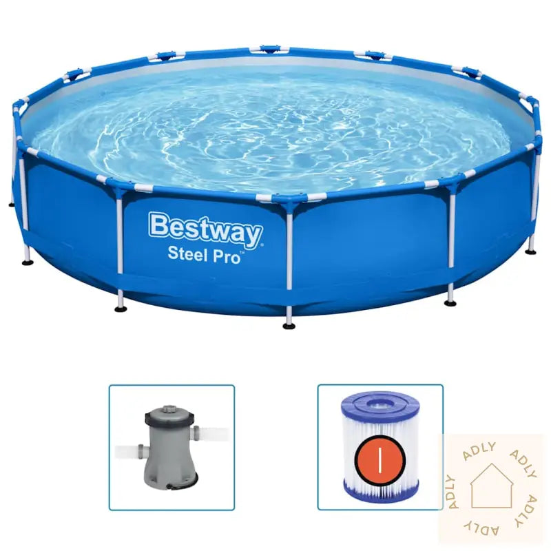 Bestway Rammebasseng Steel Pro 366X76 Cm