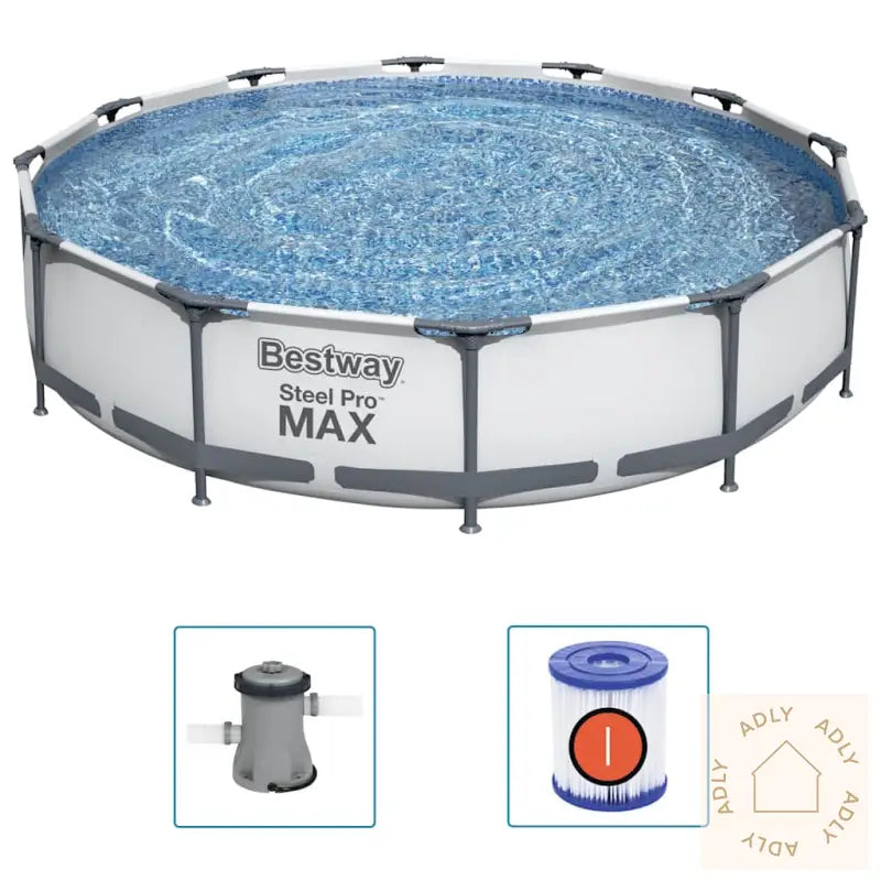 Bestway Steel Pro Max Svømmebasseng 305X76 Cm