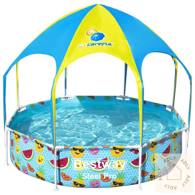 Bestway Frittstående Barnebasseng Steel Pro Uv Careful 244X51 Cm
