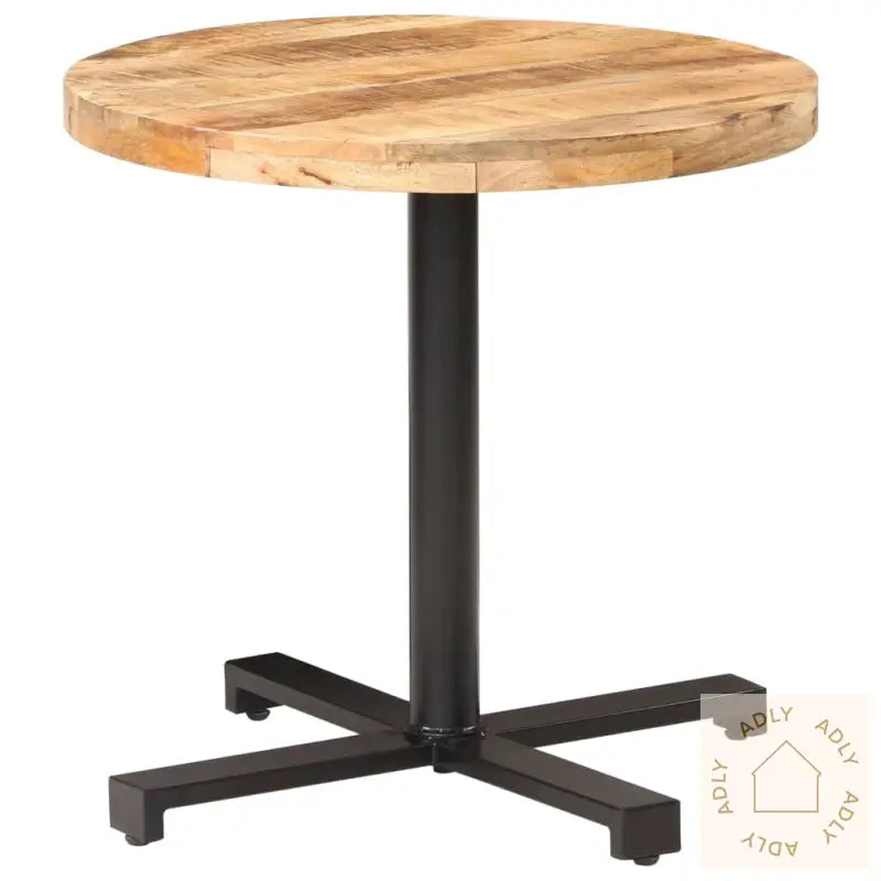 Bistrobord Rundt Ø80X75 Cm Grovt Mangotre