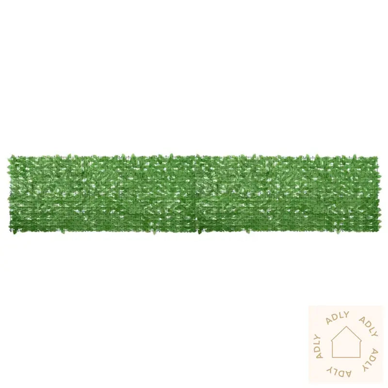 Balkongskjerm Med Grønne Blader 500X100 Cm