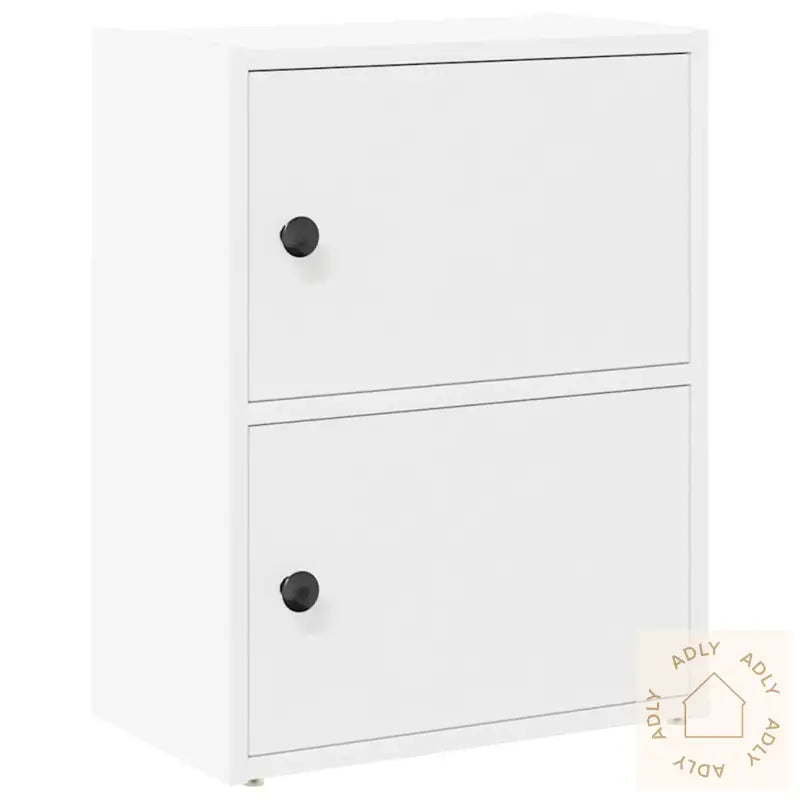 Bokhylle Hvit 40X24X52 Cm Konstruert Tre