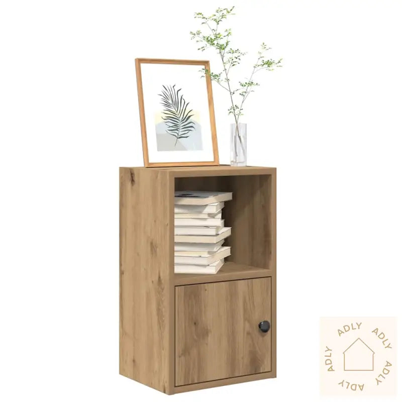 Bokhylle Artisan Eik 31X24X52 Cm Konstruert Tre