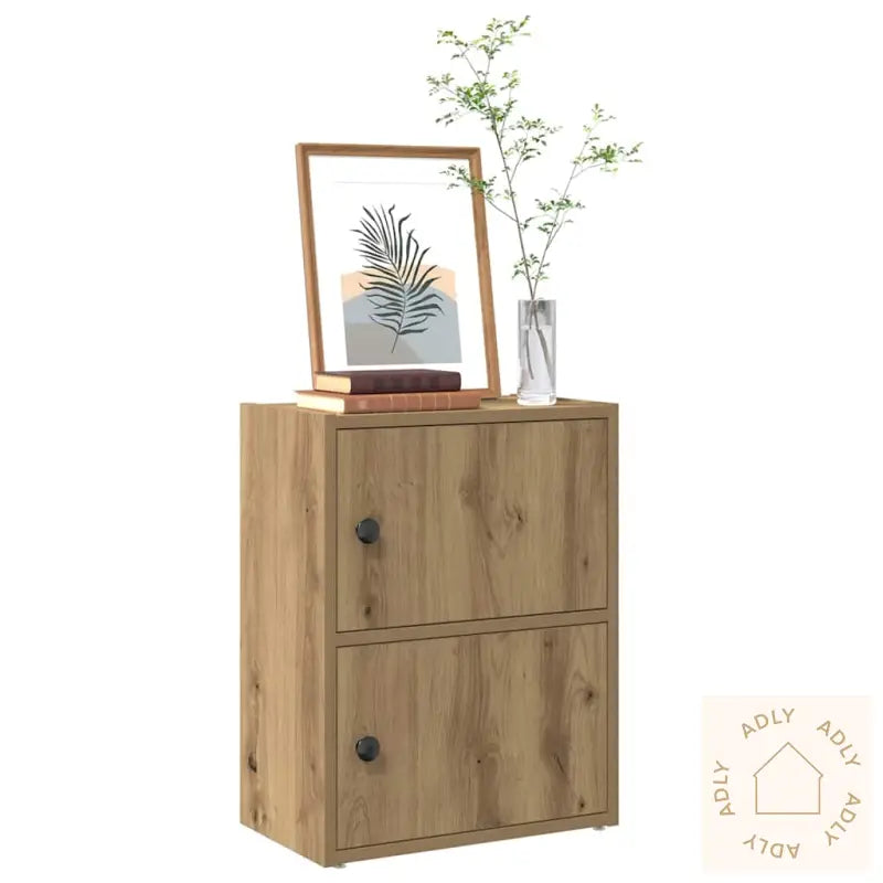Bokhylle Artisan Eik 40X24X52 Cm Konstruert Tre