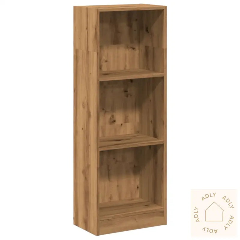 Bokhylle Artisan Eik 40X24X109 Cm Konstruert Tre