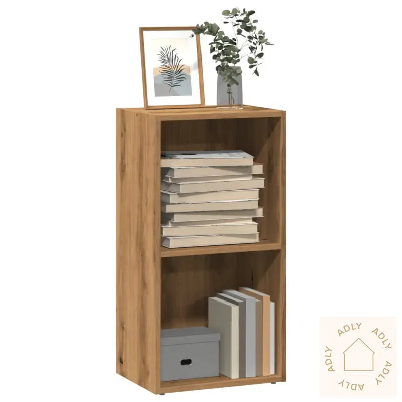 Bokhylle Artisan Eik 40X30X77 Cm Konstruert Tre