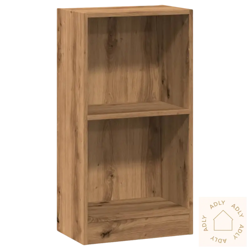 Bildet av en wooden to-hyllers bokhylle i artisan eik for praktisk oppbevaring hjemme