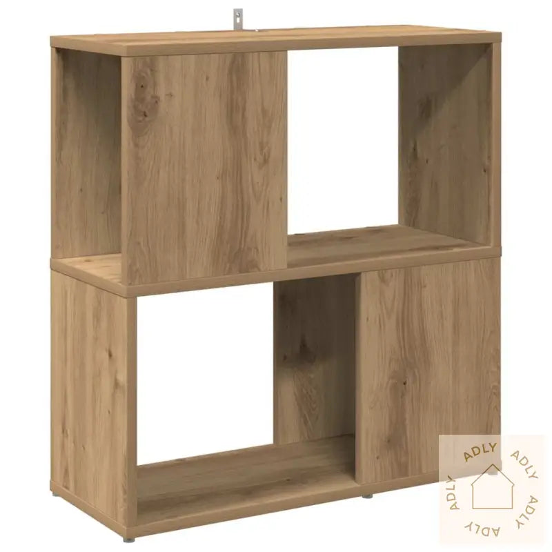Bokhylle Artisan Eik 60X24X63 Cm Konstruert Tre