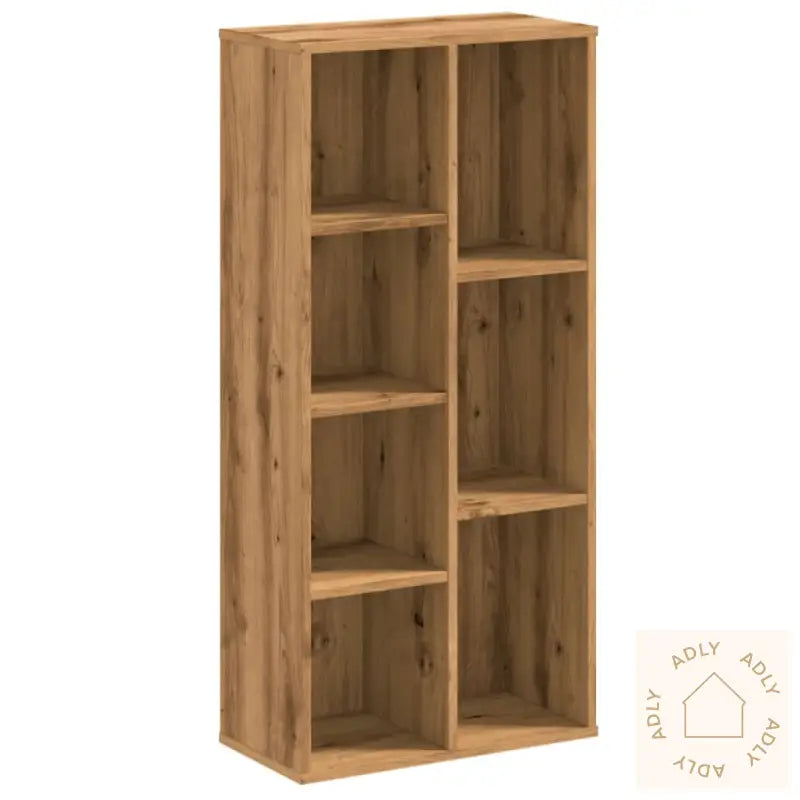 Bokhylle Artisan Eik 50X25X105 Cm Konstruert Tre
