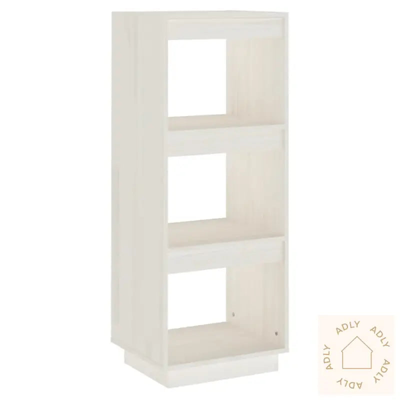 Bokhylle/Romdeler Hvit 40X35X103 Cm Heltre Furu