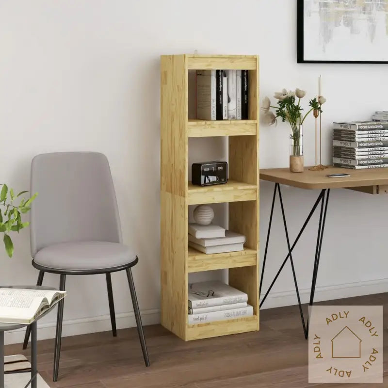 Bokhylle/Romdeler 40X30X135,5 Cm Heltre Furu