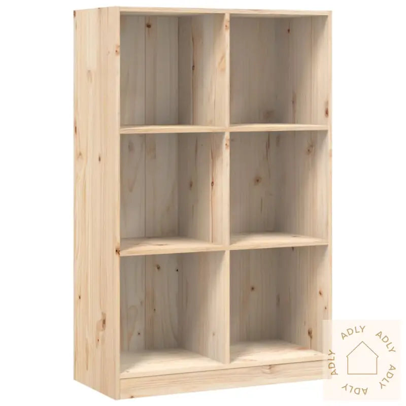 Bokhylle 70X33X110 Cm Heltre Furu