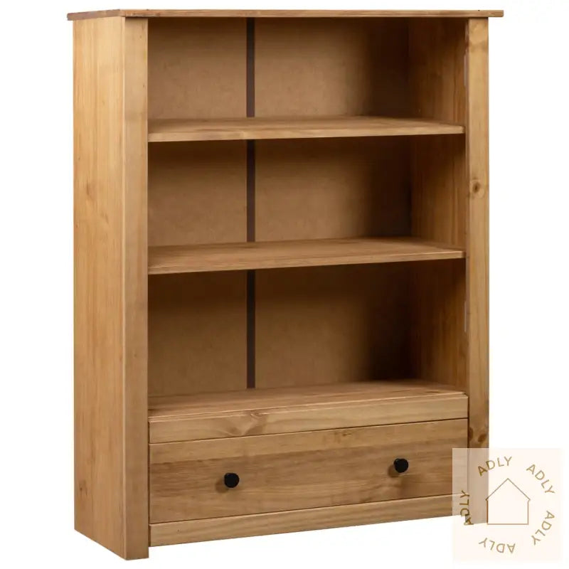 Bokhylle 80X35X110 Cm Heltre Furu Panama Range