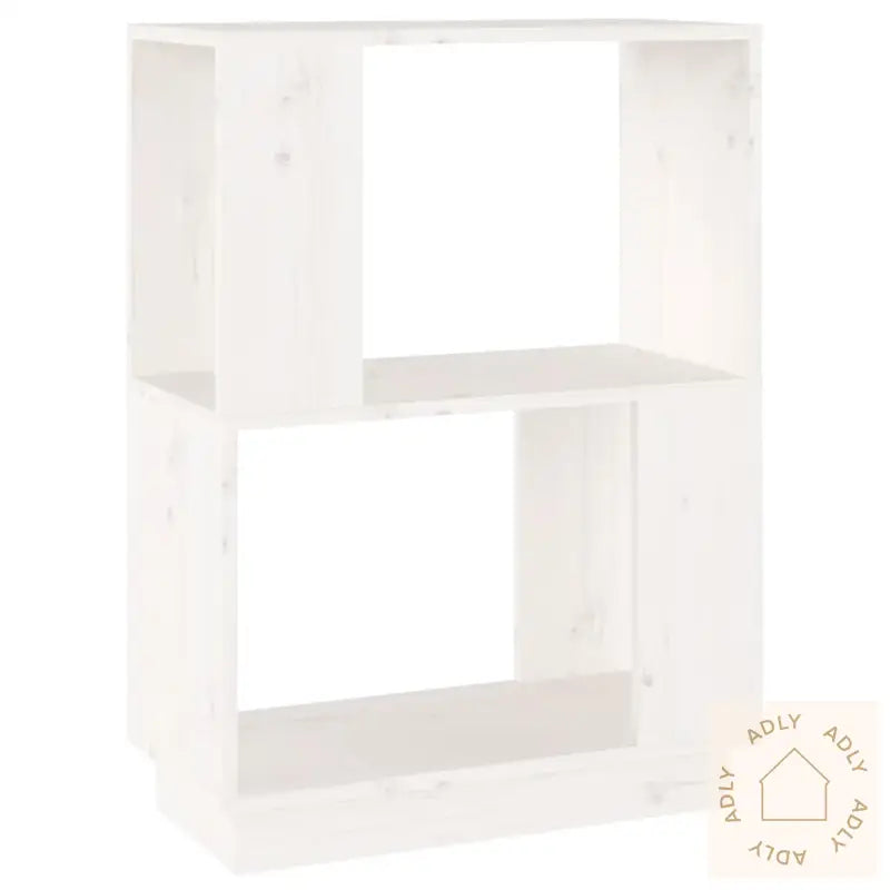 Bokhylle/Romdeler Hvit 51X25X70 Cm Heltre Furu
