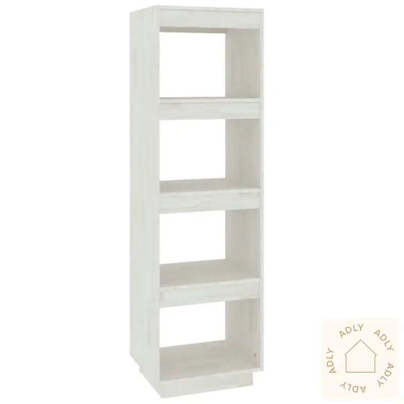 Bokhylle/Romdeler Hvit 40X35X135 Cm Heltre Furu