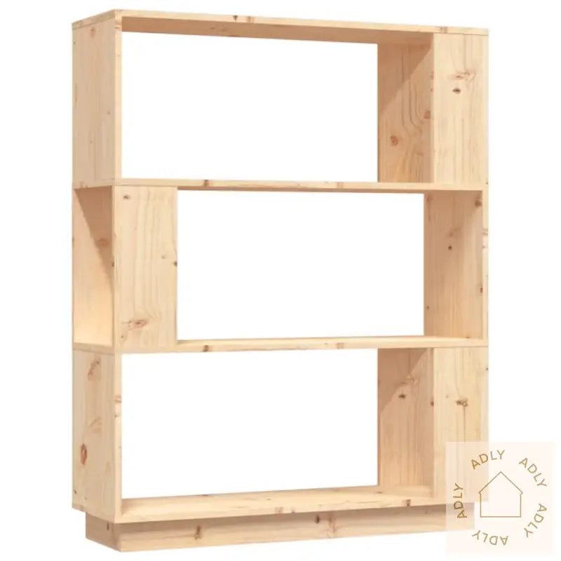 Bokhylle/Romdeler 80X25X101 Cm Heltre Furu