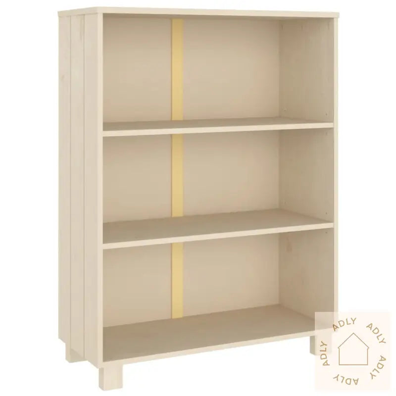 Bokhylle Hamar Honningbrun 85X35X112 Cm Heltre Furu