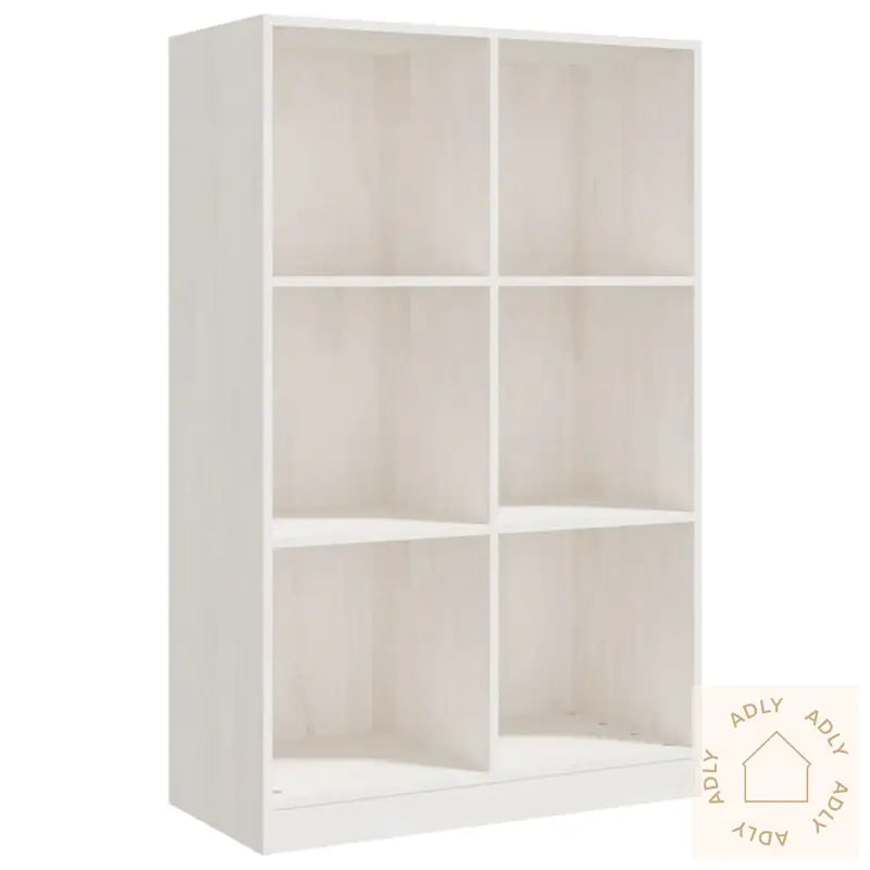 Bokhylle Hvit 70X33X110 Cm Heltre Furu