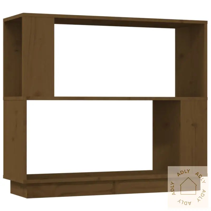 Bokhylle/Romdeler Honningbrun 80X25X70 Cm Heltre