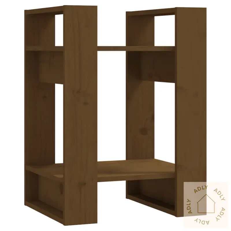 Bokhylle/Romdeler Honningbrun 41X35X57 Cm Heltre Furu
