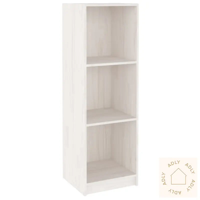 Bokhylle/Romdeler Hvit 36X33X110 Cm Heltre Furu