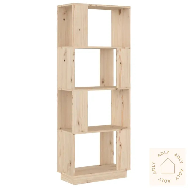 Bokhylle/Romdeler 51X25X132 Cm Heltre Furu