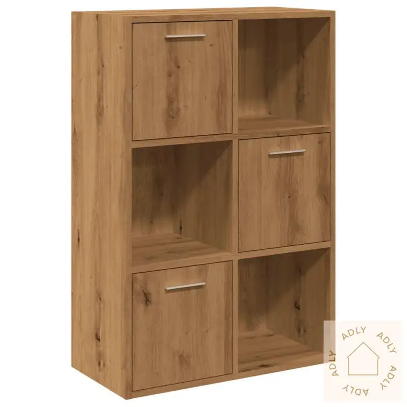 Bokhylle Artisan Eik 60,5X30X90 Cm Konstruert Tre