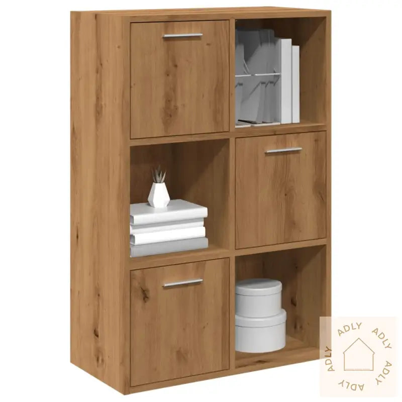 Bokhylle Artisan Eik 60,5X30X90 Cm Konstruert Tre