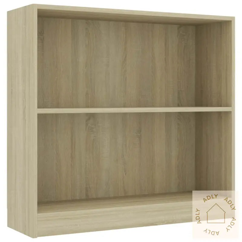 Bokhylle Sonoma Eik 80X24X75 Cm Konstruert Tre