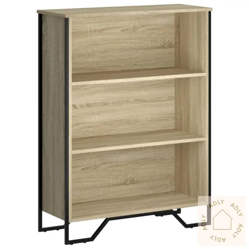 Bokhylle Sonoma Eik 80X31X106 Cm Konstruert Tre