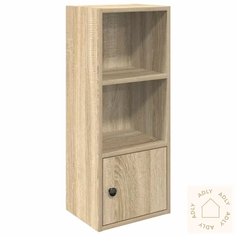 Bokhylle Sonoma Eik 31X24X77 Cm Konstruert Tre