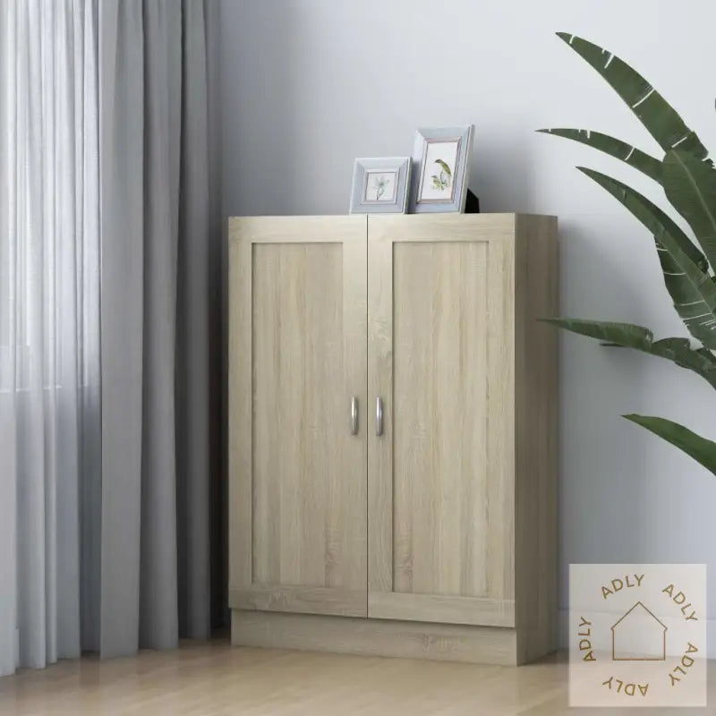 Bokhylle Sonoma Eik 82,5X30,5X115 Cm Konstruert Tre
