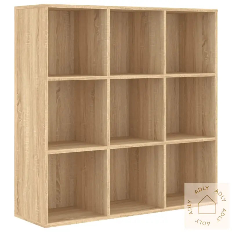 Bokhylle Sonoma Eik 98X29X97,5 Cm Konstruert Tre