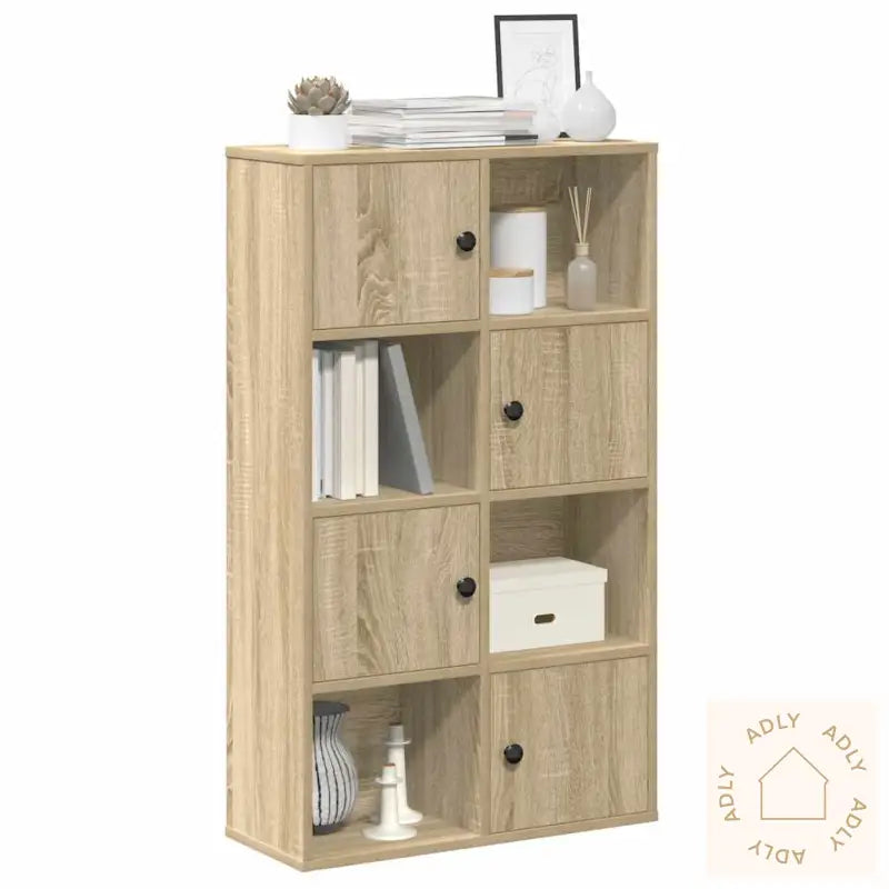 Bokhylle Sonoma Eik 60X24X101,5 Cm Konstruert Tre