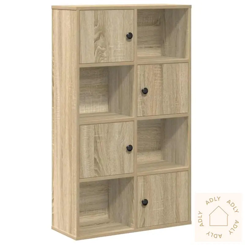 Bokhylle Sonoma Eik 60X24X101,5 Cm Konstruert Tre