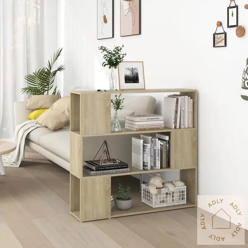 Bokhylle/Romdeler Sonoma Eik 100X24X94 Cm