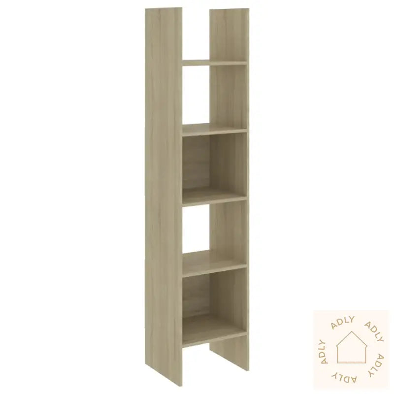 Bokhylle Sonoma Eik 40X35X180 Cm Konstruert Tre
