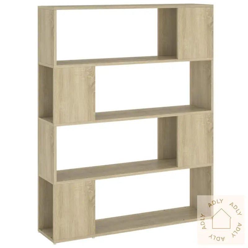 Bokhylle/Romdeler Sonoma Eik 100X24X124 Cm