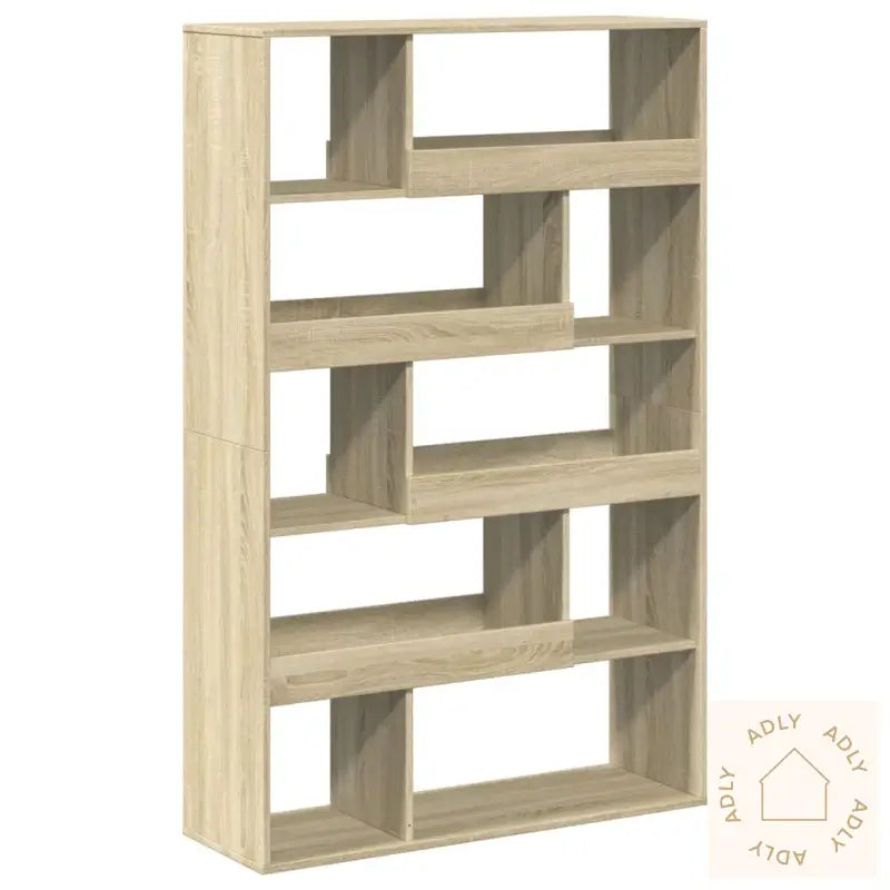 Bokhylle Sonoma Eik 100X33X156,5 Cm Konstruert Tre