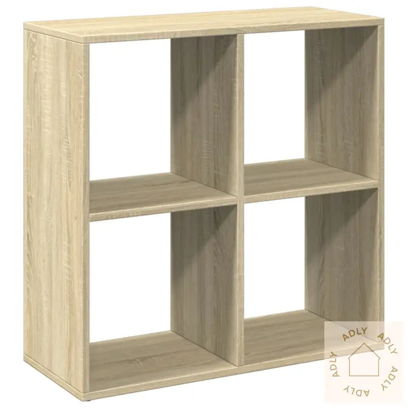 Romdeler Bokhylle Sonoma Eik 69,5X29X69,5 Cm Konstruert Tre