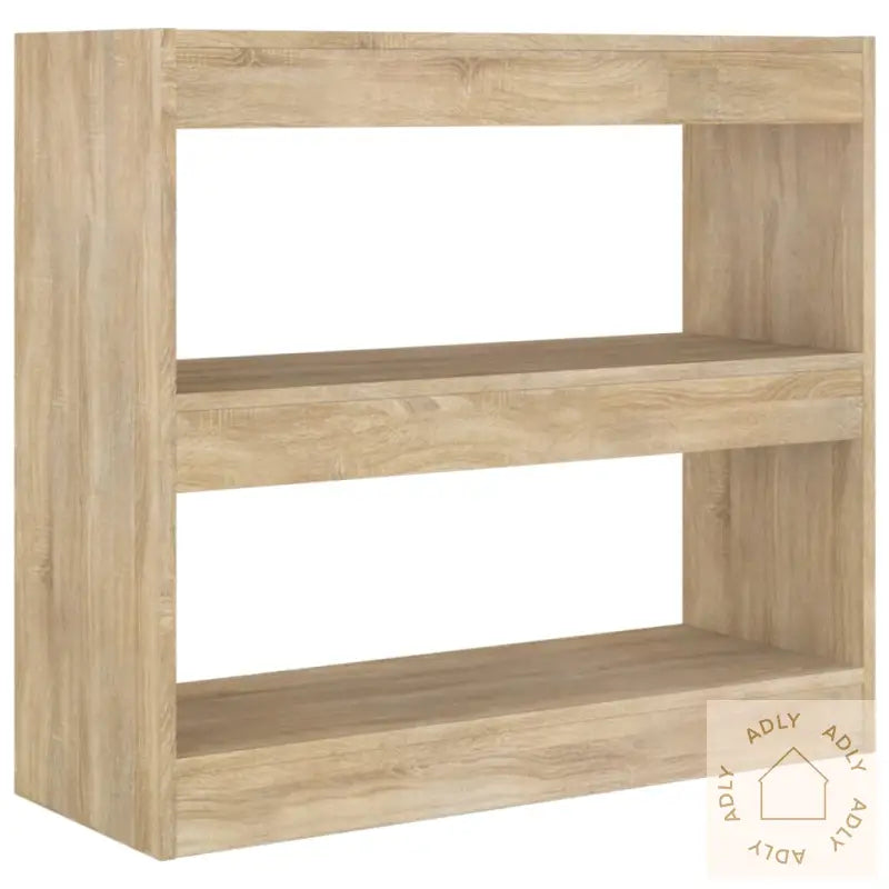 Bokhylle/Romdeler Sonoma Eik 80X30X72 Cm