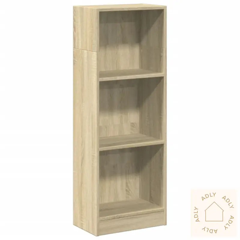 Bokhylle Sonoma Eik 40X24X109 Cm Konstruert Tre