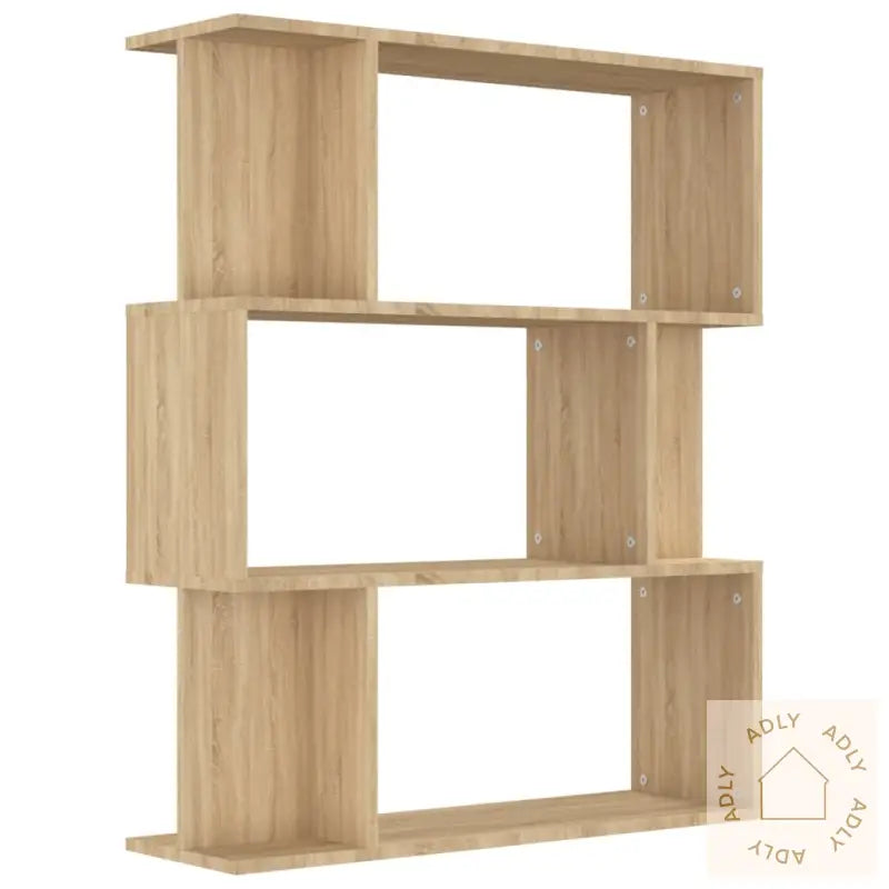 Bokhylle/Romdeler Sonoma Eik 80X24X96 Cm Konstruert Tre