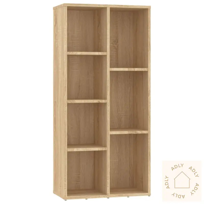 Bokhylle Sonoma Eik 50X25X106 Cm Konstruert Tre