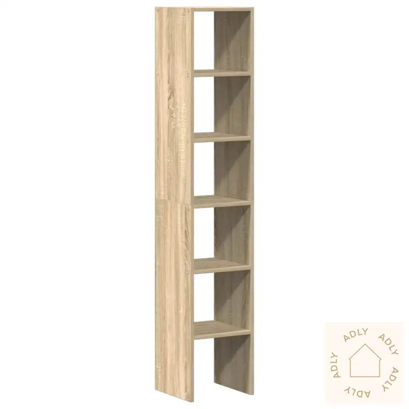 Bokhyller 2 Stk Stablebar Sonoma Eik 30X30X80 Cm Konstruert Tre